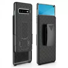 FOR SAMSUNG GALAXY S10 CASE BELT CLIP HOLSTER SWIVEL COVER KICKSTAND ARMOR