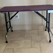 Simple Groom pet grooming table Large Purple