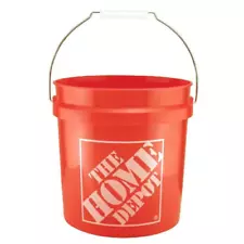 2 Gal. Orange Paint Bucket