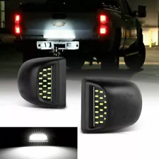 For 00-06 Chevy Tahoe Suburban GMC Yukon XL LED License Plate Light Lamp Pair (For: 2005 Chevrolet Tahoe)