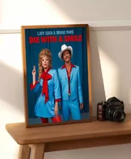 Die With A Smile By Lady Gaga And Bruno Mars New Single poster