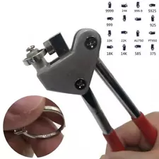 Manual Jewelry Stamp Plier Press Calipers Marking Tool Stamping Force Letters