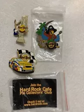 Hard Rock Cafe Lapel Pin Badges, Lot 3, Ltd Ed, Boston, Pinapolooza, St Marten