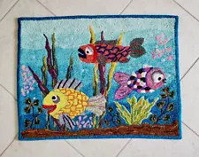 hooked rugs for sale on ebay