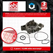 Water Pump fits CHEVROLET Coolant 12624936 12624936SK Febi Quality Guaranteed