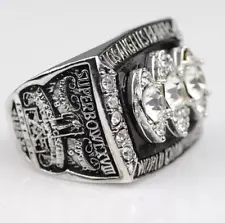 Los Angeles Raiders World Champions Super Bowl Men's Custom Name & Number Ring