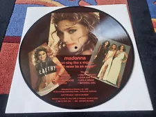 Madonna - I Can Sing Like A Virgin... LIVE IN DETROIT LP PICTURE DISC VINYL RARE