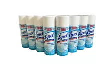 8 Pack Lysol Disinfectant Spray 12.5 Oz Cans. Crisp Linen Scent Kills 99.9%