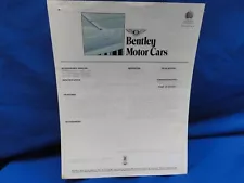 1997 Bentley Turbo R-LWB factory window sticker with price and options