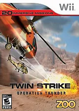 Twin Strike Operation Thunder (Lot Of 3 Games For Sale) Wii Game Brand New