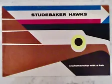 1956 STUDEBAKER HAWK Golden Sky Power Flight Brochure-ORIGINAL-EXCELLENT-RARE