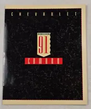 1991 CHEVROLET CAMARO SALES BROCHURE