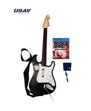 Complete Rock Band 4 bundle for PS5 PS4 with Guitar Controller and Dongle