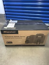 AlphaCard PRO 550 STD DUO ID Card Printer 3300-0021-AP NEW IN BOX