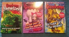 HUGE LOT OF 14 GOOSEBUMPS BOOKS