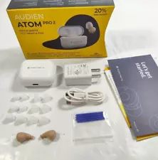 Audien Atom Pro 2 Wireless Rechargeable OTC Hearing Aids