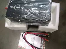 2000W 12V DC Pure Sine Wave Inverter to 120V AC Solar Vehicle RV Secondary Sale