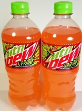 Mountain Dew UPROAR (2) 20 Ounce,Two Bottles,FREE Same Day Shipping