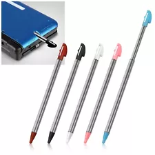 5pcs Colors Metal Retractable Stylus Touch Pen For Nintendo 3DS XL N3DS LL US