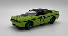 GreenLight 1:64 2008 Dodge Challenger #77 Sam Posey Green Machine NOT FOR SALE