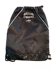 World Class Gymnastics Drawsting Bag With Ava Embroidered