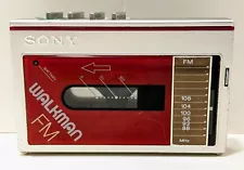 SONY WM-F10 Walkman FM Radio Stereo Cassette Player **NOT WORKING / FOR PARTS **