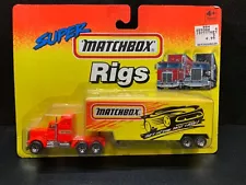 1993 Super Matchbox Rigs Get in the fast lane Semi Truck--New in Package