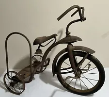 Antique Vintage Tricycle Original Child Bicycle Bike Trike Old