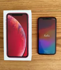 Apple iPhone XR -64GB - Red Fully Unlocked- C Grade Bad Battery Sun Spots