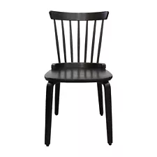 Solid Wood Slat Back Windsor Chair (Set of 2)