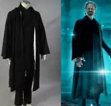 Tron: Legacy Kevin Flynn Black Uniform Cosplay Costume