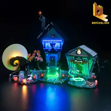 Light Set for LEGO Disney Tim Burton's The Nightmare Before Christmas 21351（Std）