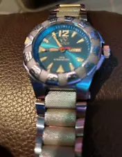 Reactor Gamma SS 300 Meter Dive Watch with SuperLuminova Illumination and Stainl