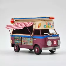 Antique Style Collector Edition Ice Cream Truck Metal Metallic Masterpiece Deal