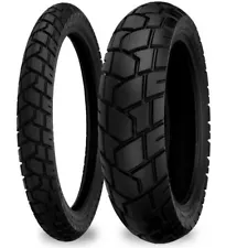 Shinko 705 Tire Combo Kit - 90/90-21 & 130/80-17 fits Kawasaki KLR650