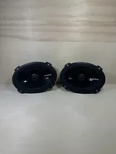 Rockford Fosgate P1692 2-Way Full Range Car Speakers Black PAIR LOT OF 2