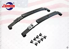 Heavy Duty Rear Leaf Springs for Club Car DS Golf Cart 1982+ (3 Leafs/Set of 2)