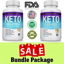 SALE Keto Diet Pills Best Ketosis Weight Loss Supplements To Burn Fat Bundle