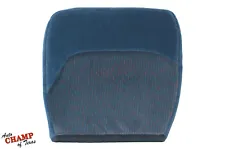 1994-1997 Ford F250 XLT 350-Driver Side Bottom Replacement Cloth Seat Cover Blue