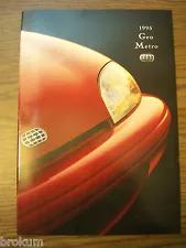 MINT 1995 GEO METRO 27 PAGE DEALER SALES BROCHURE (BOX 446)