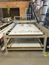 Complete CNC Wood Router - 4x8 - Used Less that 12 hrs - Woodworkers Dream