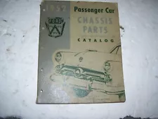 1952 FORD CHASSIS PARTS CATALOG - PASSENGER CARS-475 PAGES 3 PICS