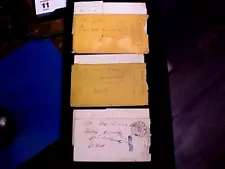 3 Civil War Soldier Chaplain Letters + Covers 55th Regt Massachusetts Infantry