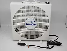 Fan-Tastic Endless Breeze 12v DC Travel RV Camping Van Life Box Fan Tested Works