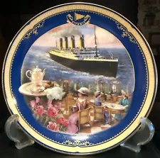 TITANIC PLATE – Bradford Exchange, The Café Parisien w/numbered COA – MINT!