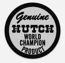 Hutch BMX Bicycle Old School Logo Vinyl Sticker Decal