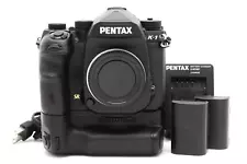 Pentax K-1 DSLR Camera Body with Battery Grip D-BG6 & 2 Batteries #44834