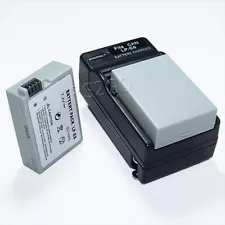 High Quality 2x 1360mAh Replaceable Standard Battery Charger for Canon Rebel T5i