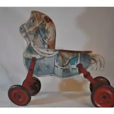 VTG Wheeled Riding Horse Toy