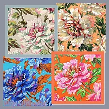 FAT QUARTER Kaffe Philip Jacobs Tree Peony YOU CHOOSE